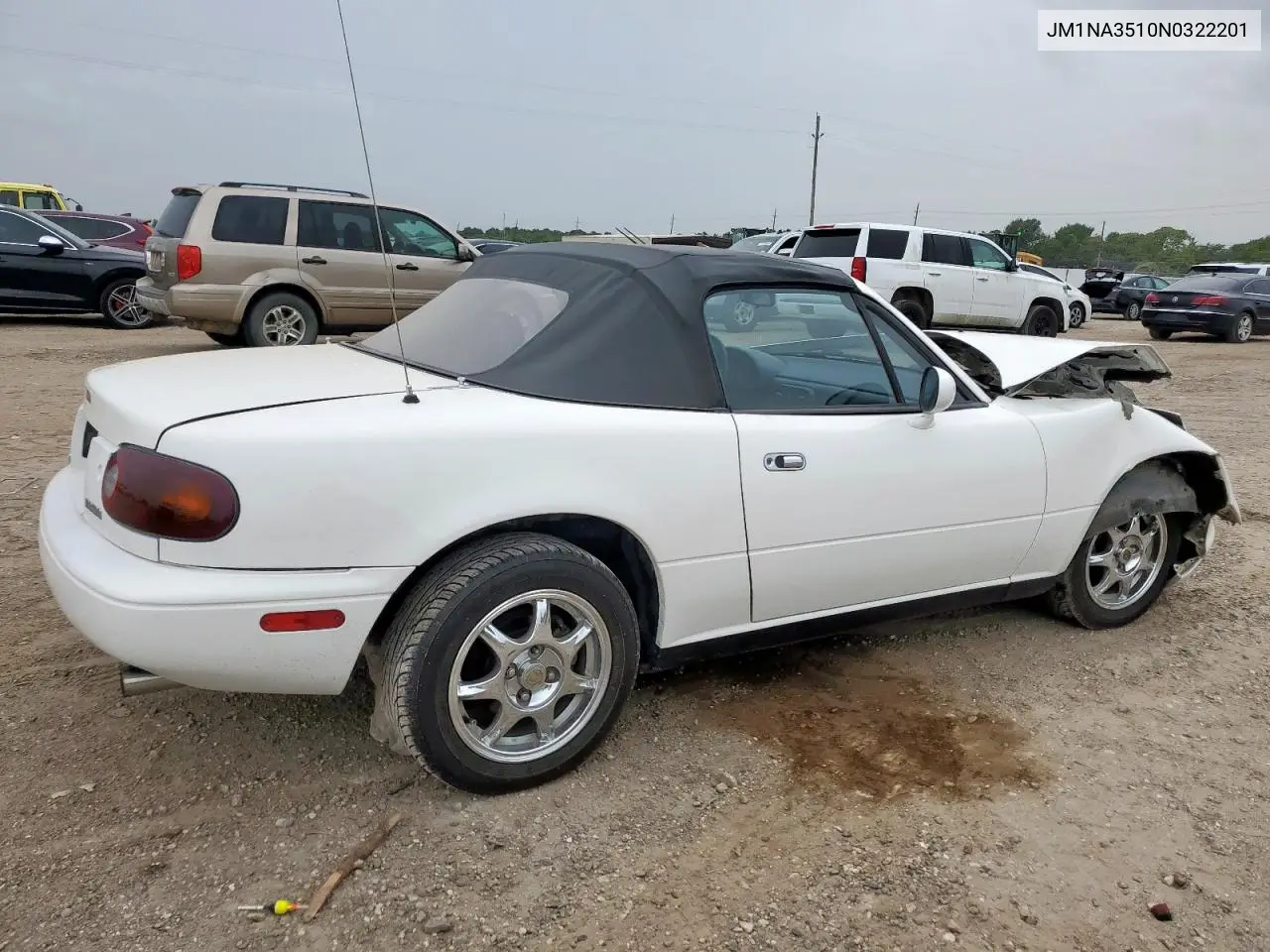 1992 Mazda Mx-5 Miata VIN: JM1NA3510N0322201 Lot: 62368465