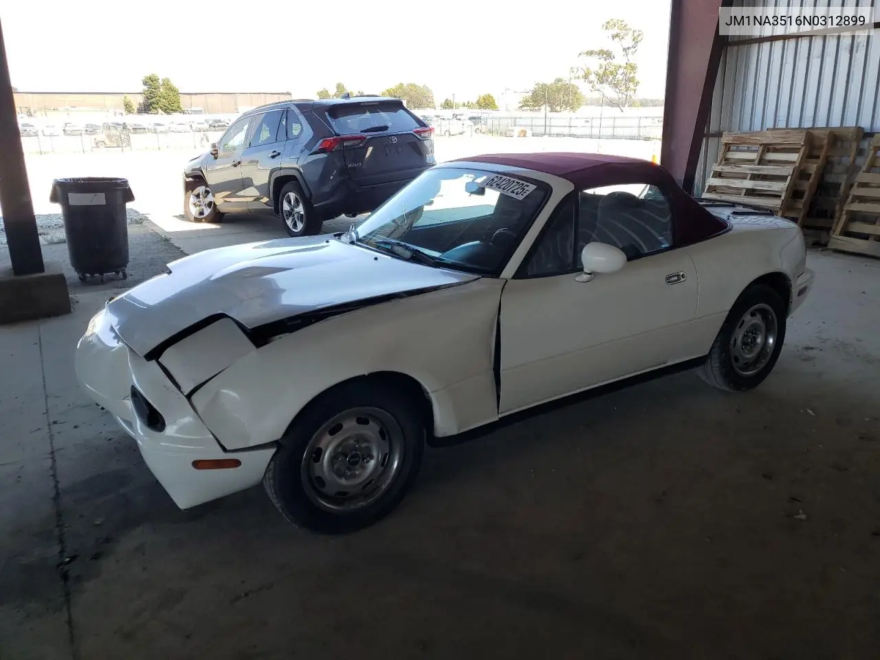 1992 Mazda Mx-5 Miata VIN: JM1NA3516N0312899 Lot: 62420725