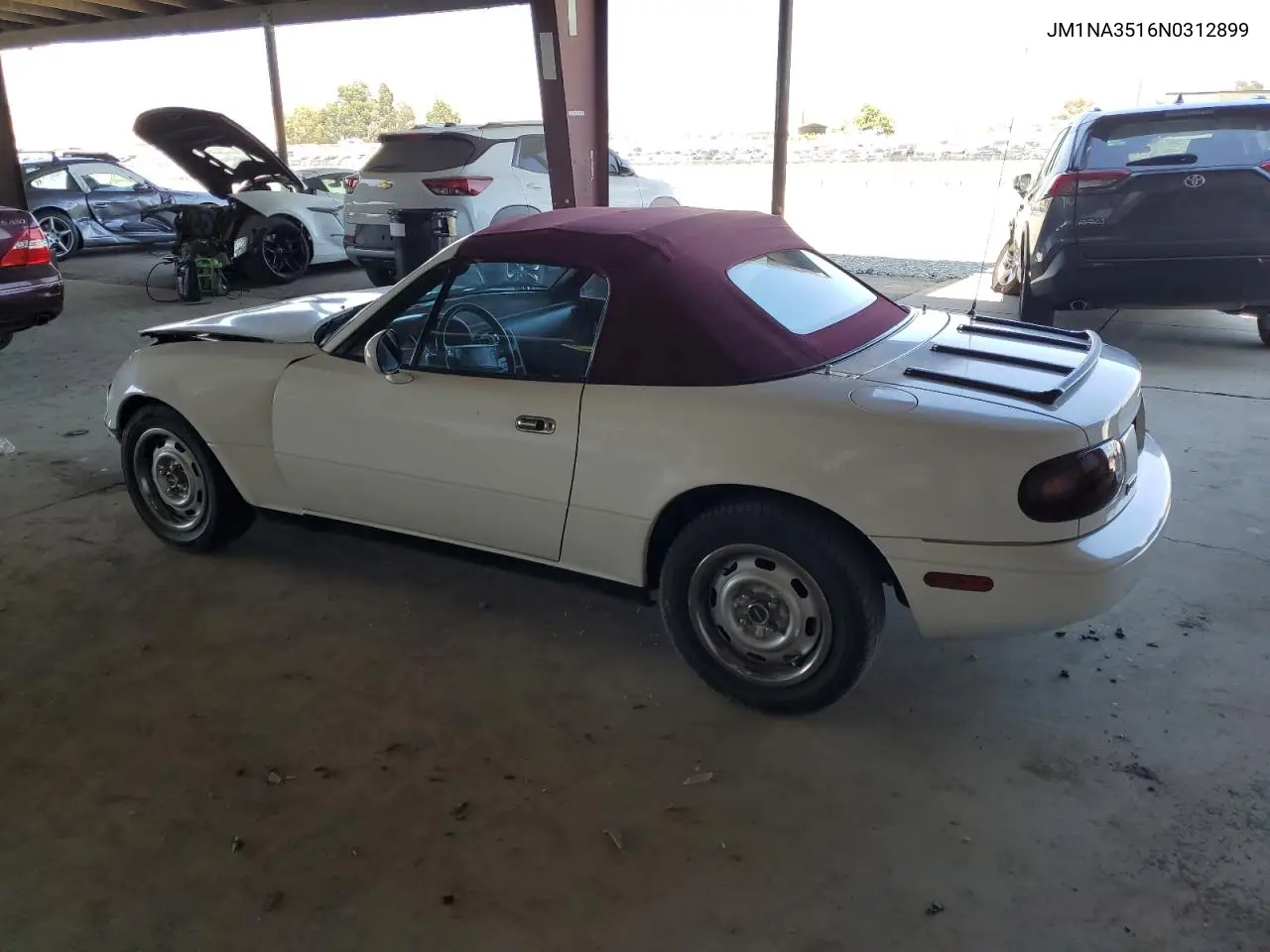1992 Mazda Mx-5 Miata VIN: JM1NA3516N0312899 Lot: 62420725