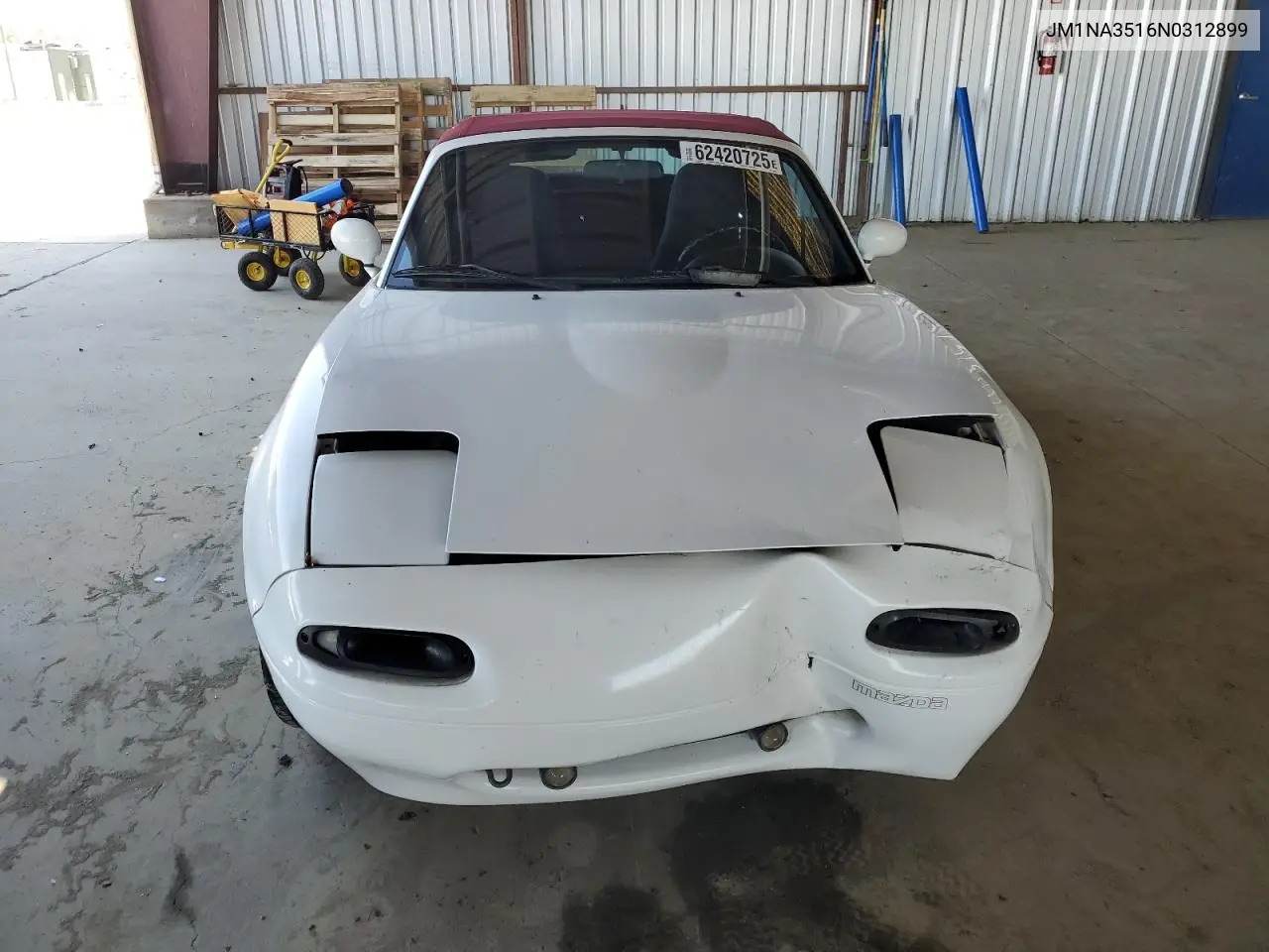 1992 Mazda Mx-5 Miata VIN: JM1NA3516N0312899 Lot: 62420725