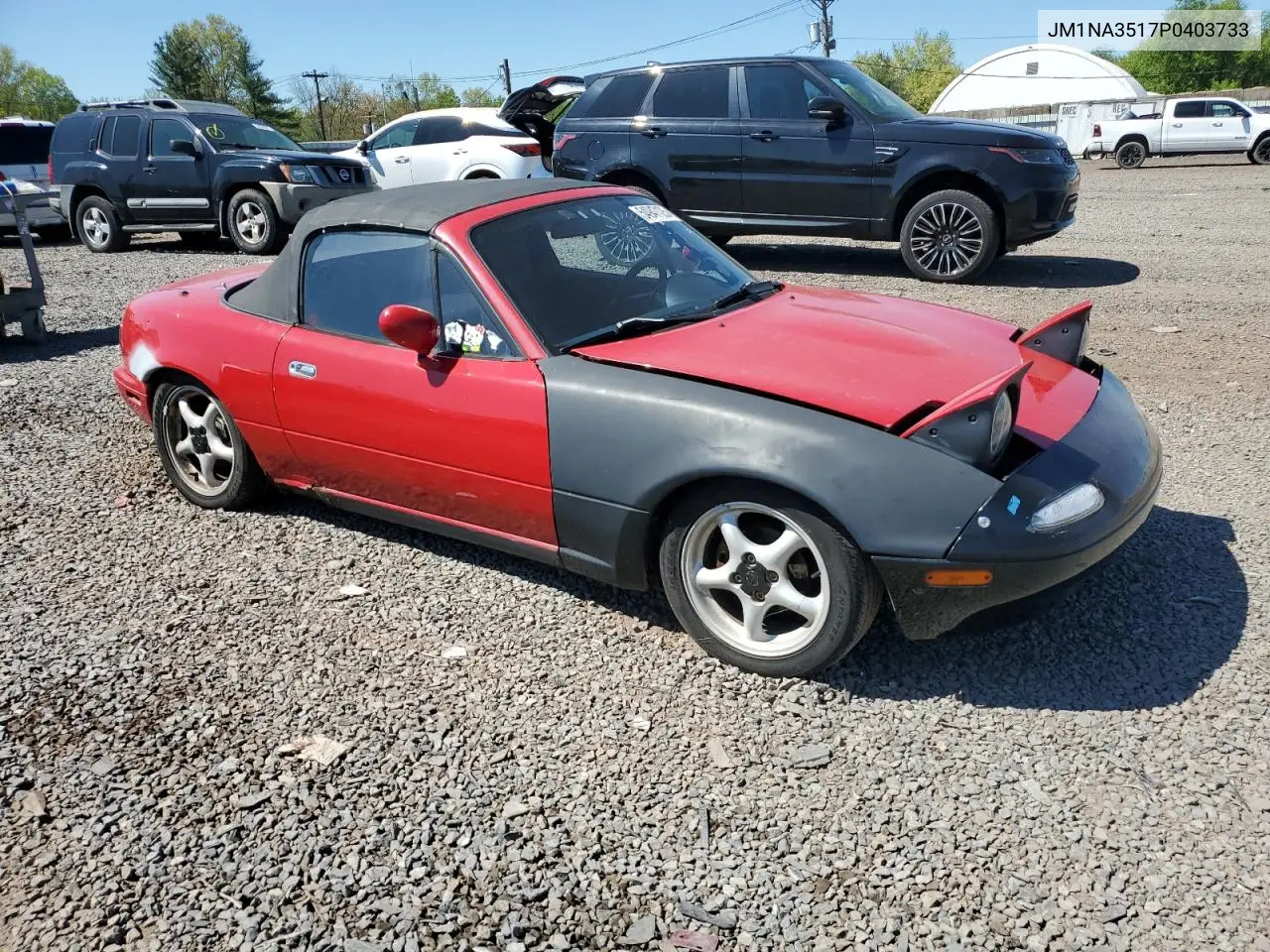 1993 Mazda Mx-5 Miata VIN: JM1NA3517P0403733 Lot: 54947125