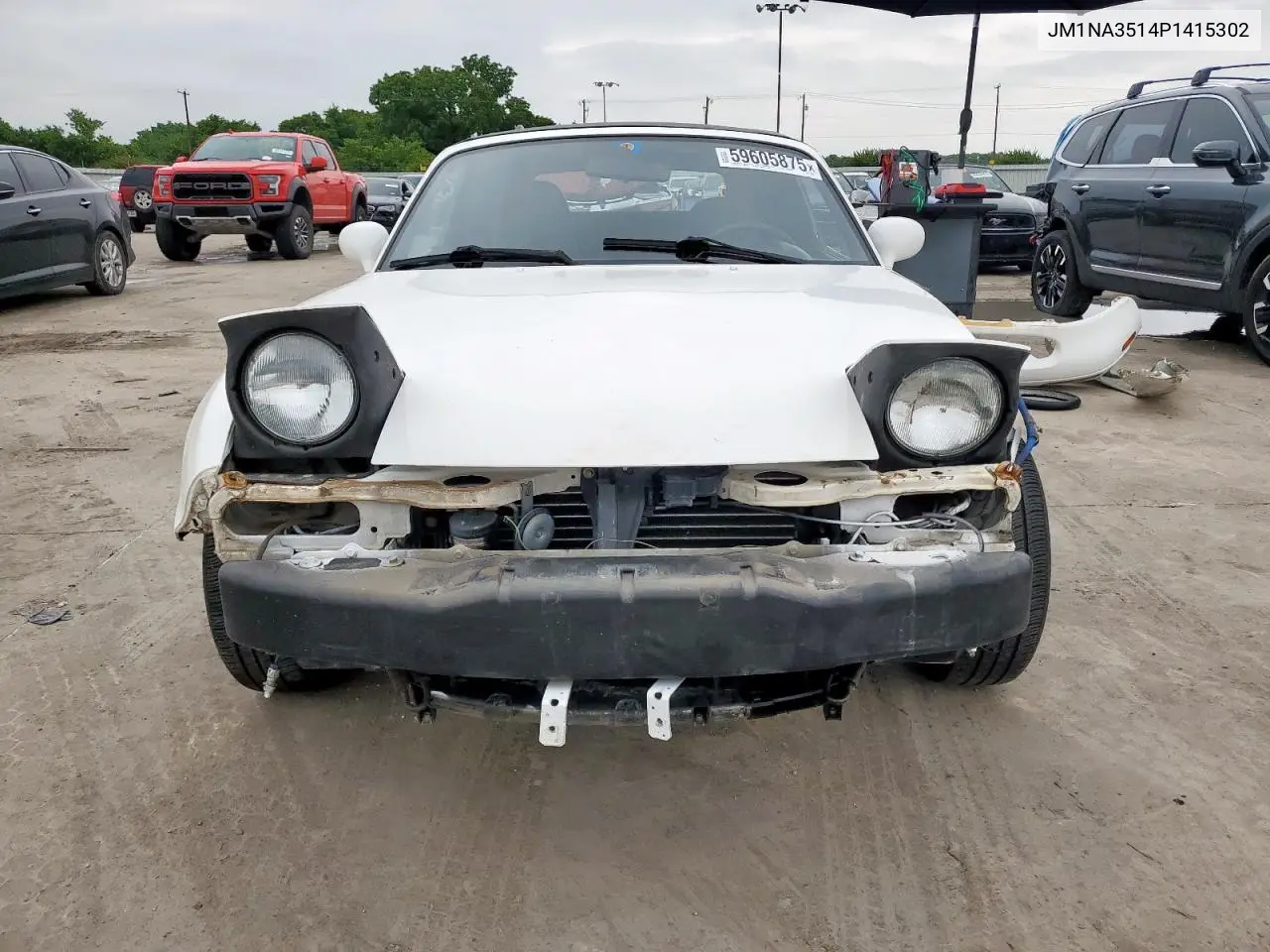 1993 Mazda Mx-5 Miata VIN: JM1NA3514P1415302 Lot: 59605875