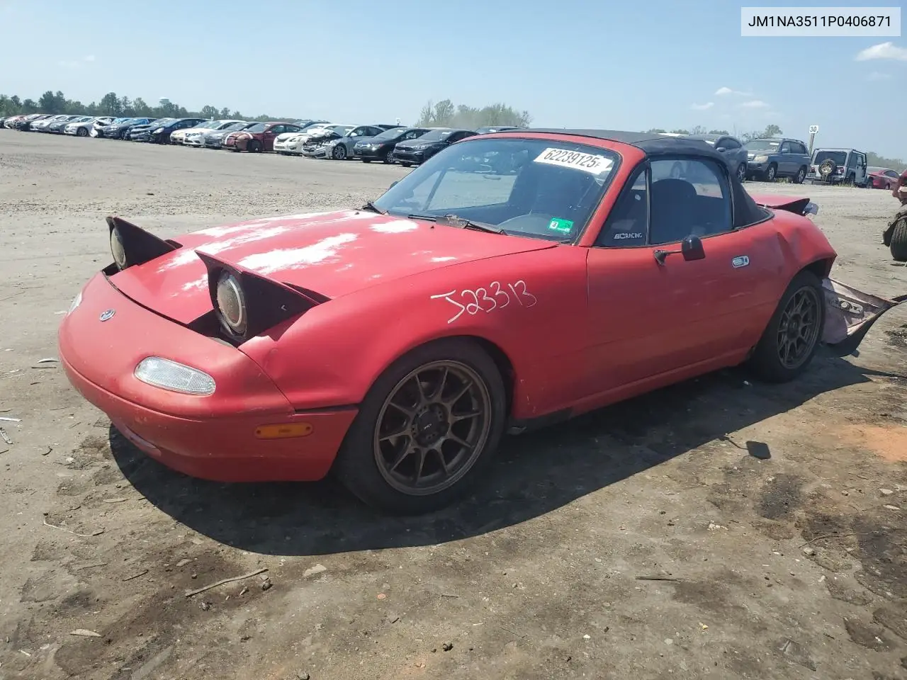 1993 Mazda Mx-5 Miata VIN: JM1NA3511P0406871 Lot: 62239125