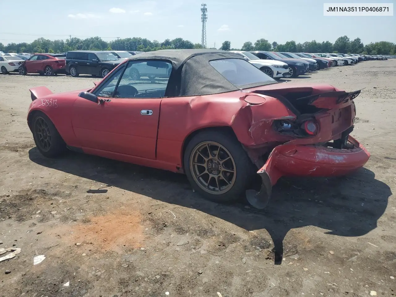 1993 Mazda Mx-5 Miata VIN: JM1NA3511P0406871 Lot: 62239125
