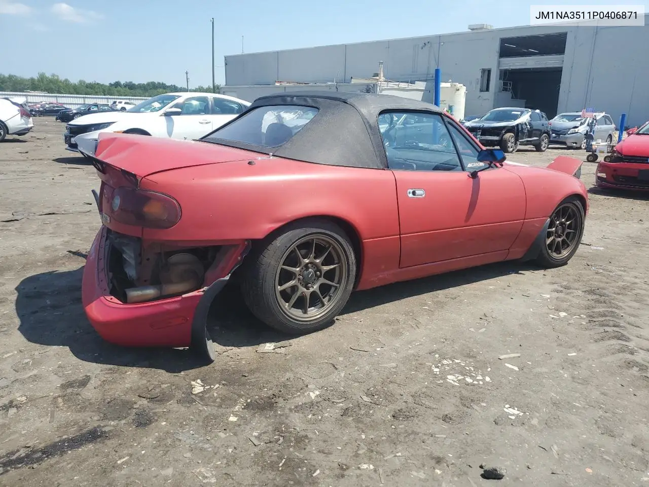 1993 Mazda Mx-5 Miata VIN: JM1NA3511P0406871 Lot: 62239125
