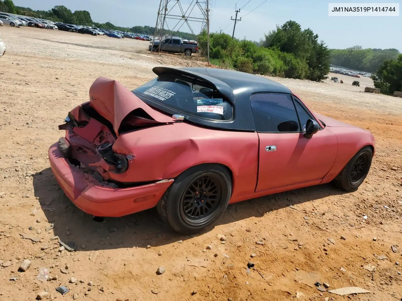 1993 Mazda Mx-5 Miata VIN: JM1NA3519P1414744 Lot: 62888955