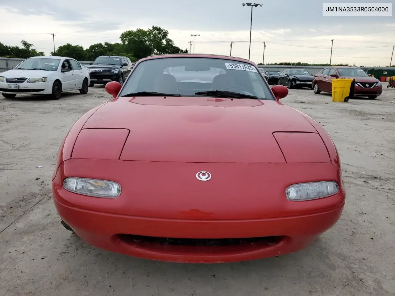 1994 Mazda Mx-5 Miata VIN: JM1NA3533R0504000 Lot: 55817835