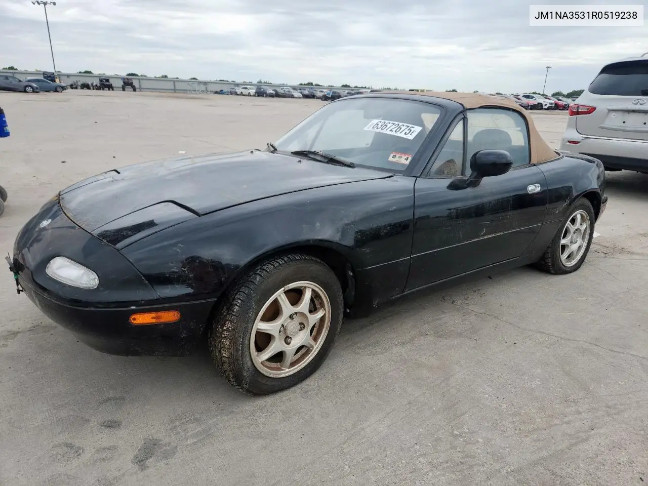 1994 Mazda Mx-5 Miata VIN: JM1NA3531R0519238 Lot: 63672675