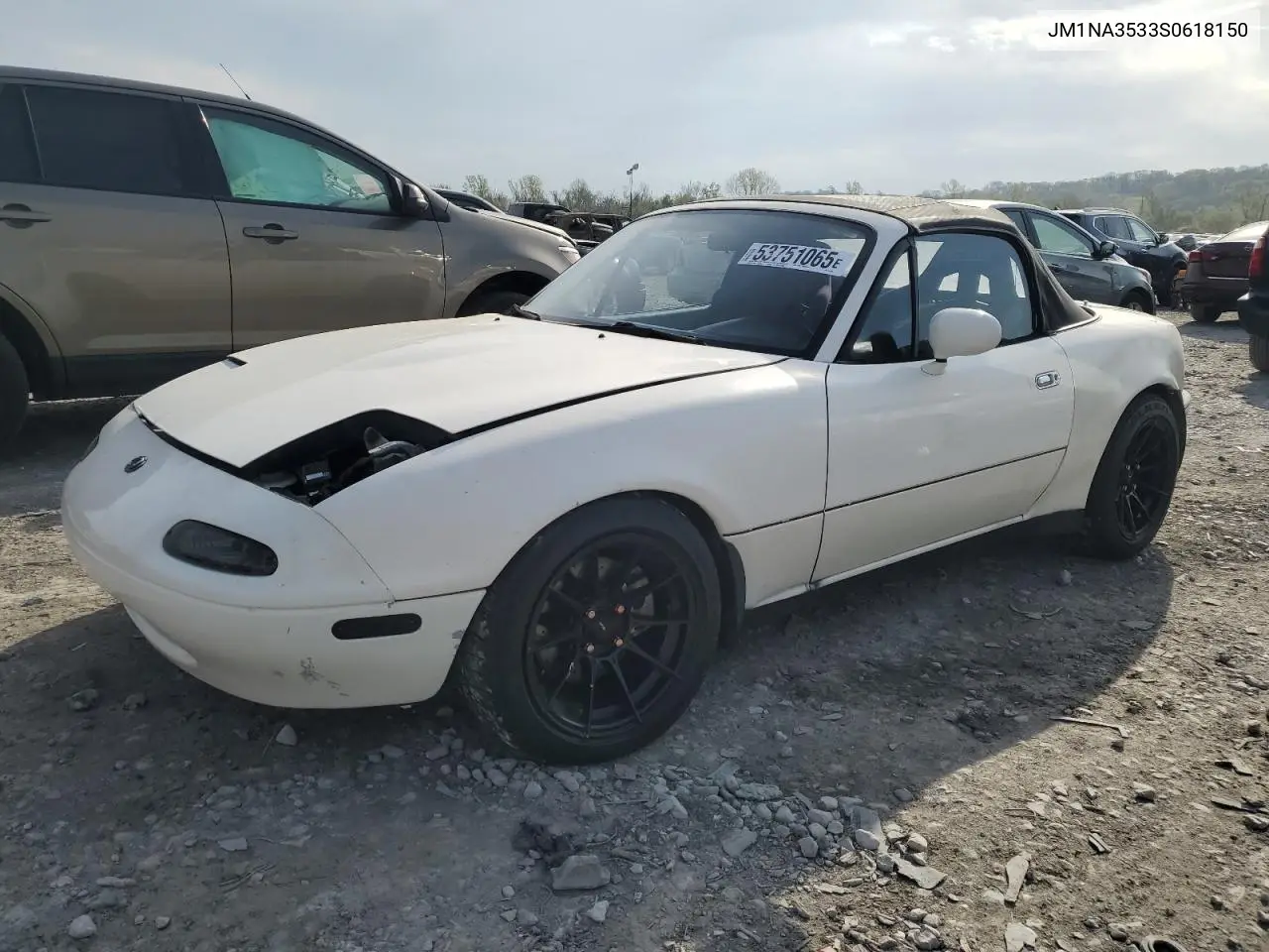 1995 Mazda Mx-5 Miata VIN: JM1NA3533S0618150 Lot: 53751065