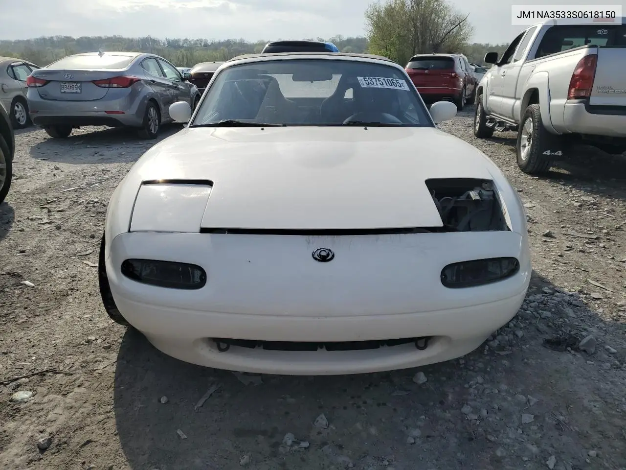 1995 Mazda Mx-5 Miata VIN: JM1NA3533S0618150 Lot: 53751065