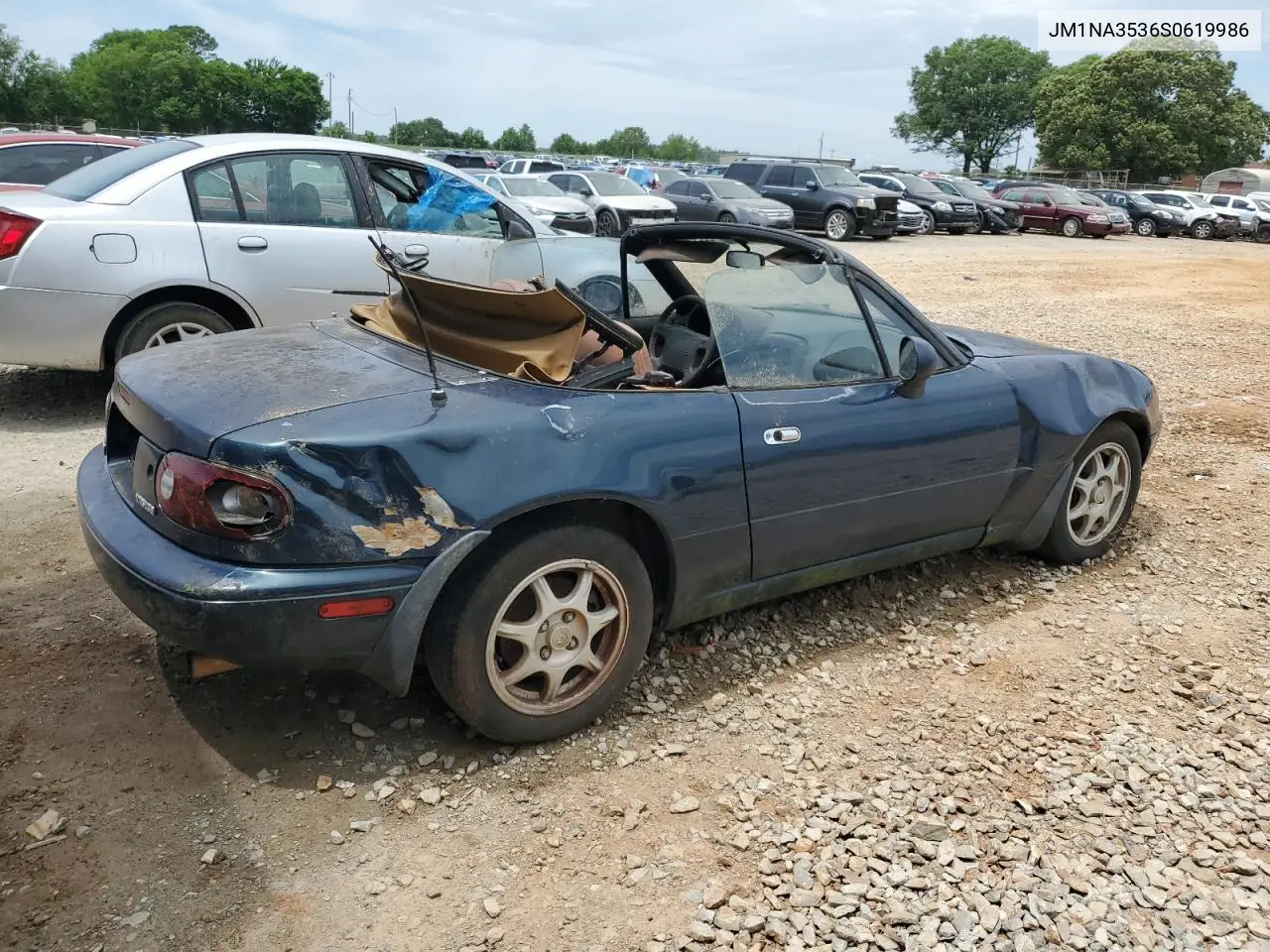 1995 Mazda Mx-5 Miata VIN: JM1NA3536S0619986 Lot: 55512905