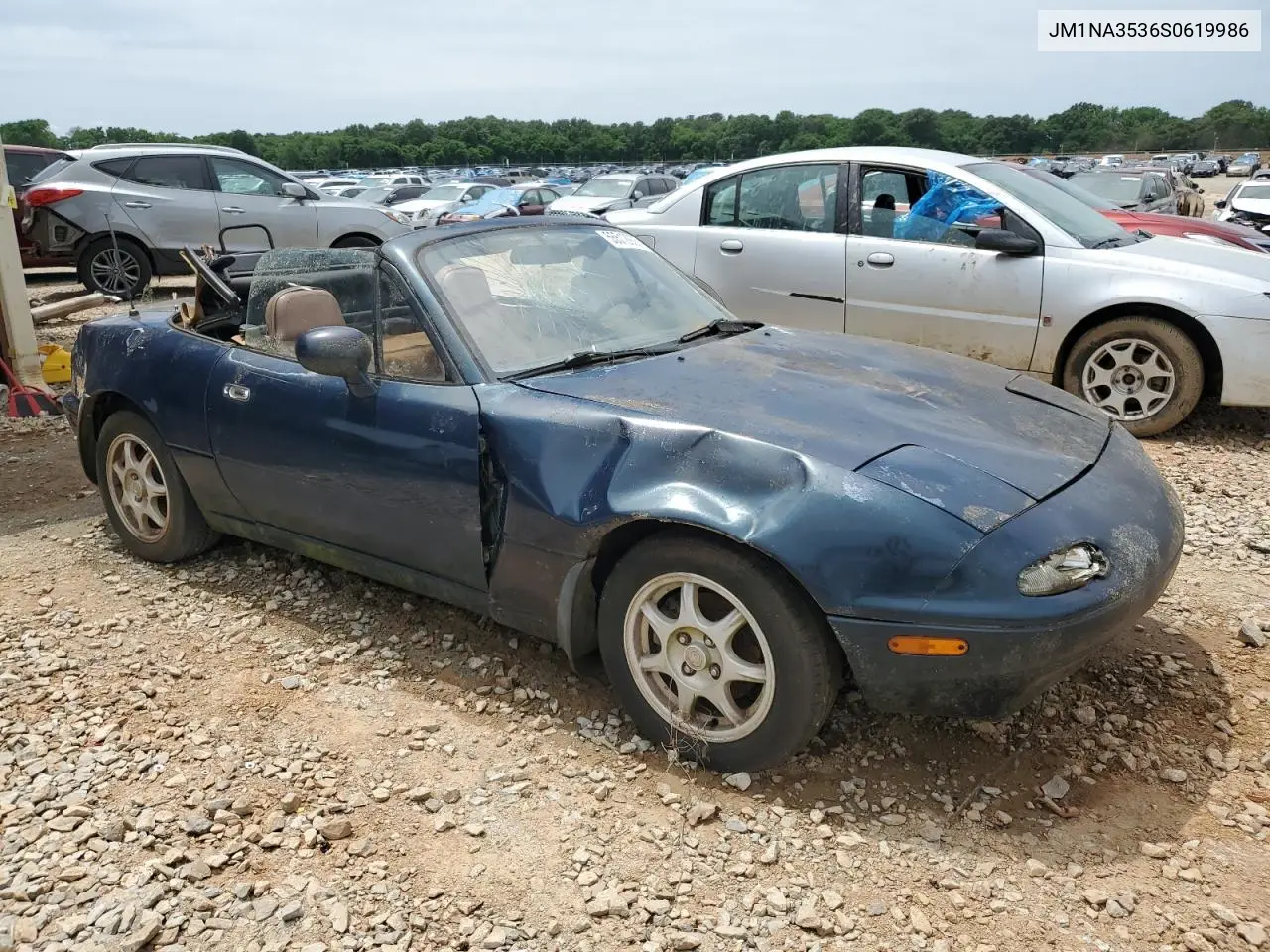 1995 Mazda Mx-5 Miata VIN: JM1NA3536S0619986 Lot: 55512905