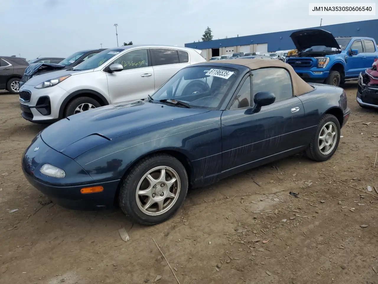 1995 Mazda Mx-5 Miata VIN: JM1NA3530S0606540 Lot: 61196535