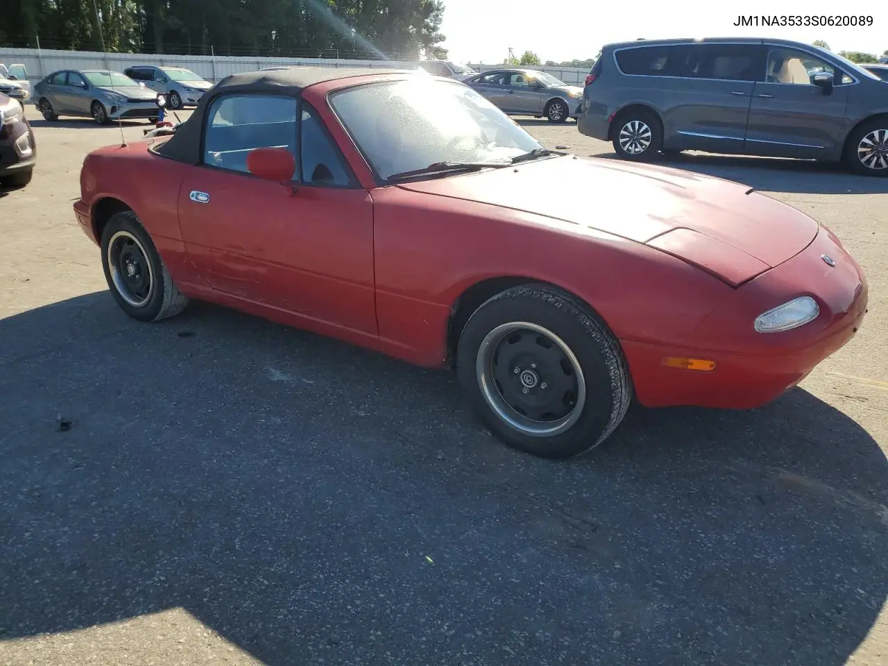 1995 Mazda Mx-5 Miata VIN: JM1NA3533S0620089 Lot: 61436885