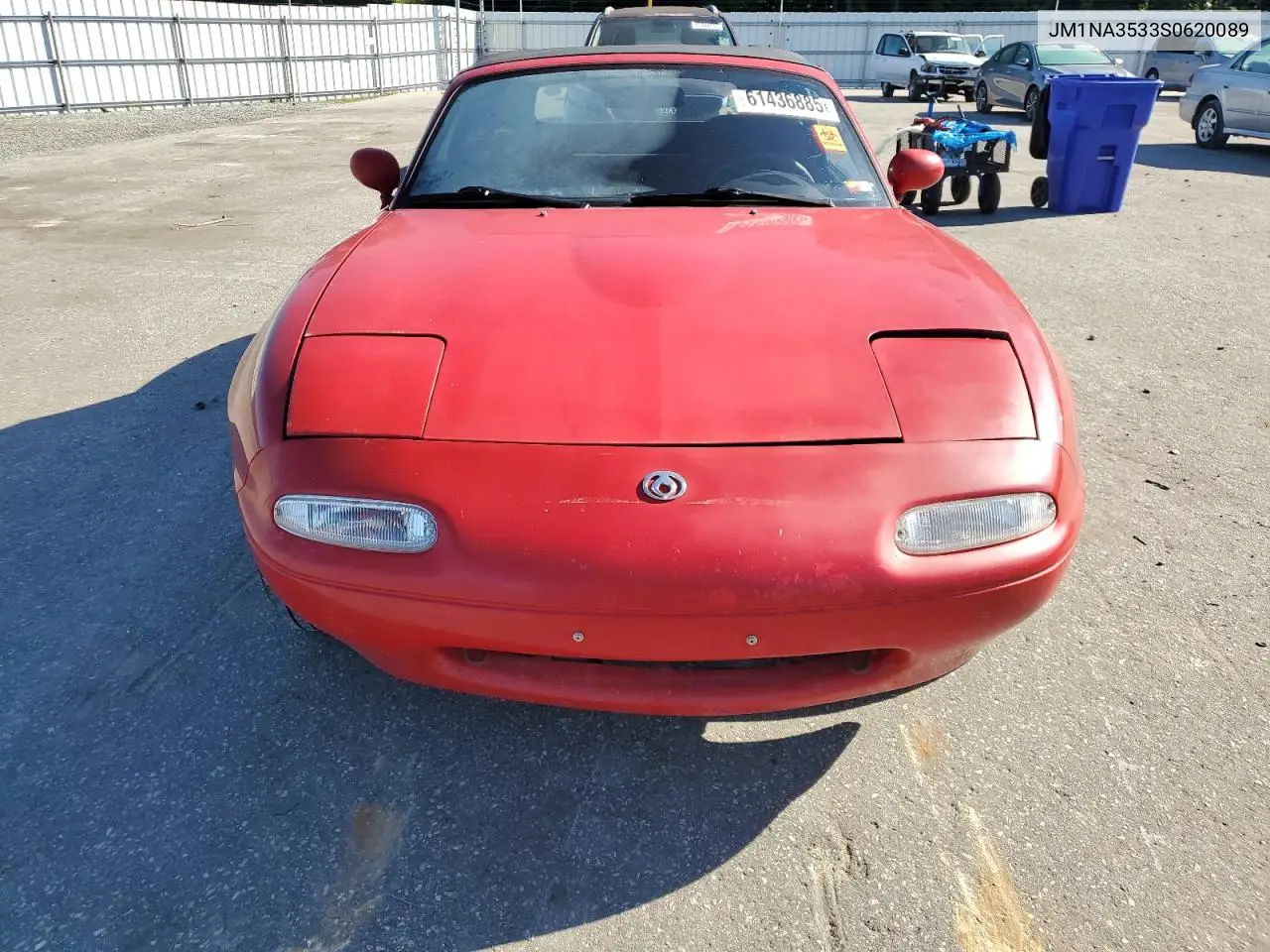 1995 Mazda Mx-5 Miata VIN: JM1NA3533S0620089 Lot: 61436885