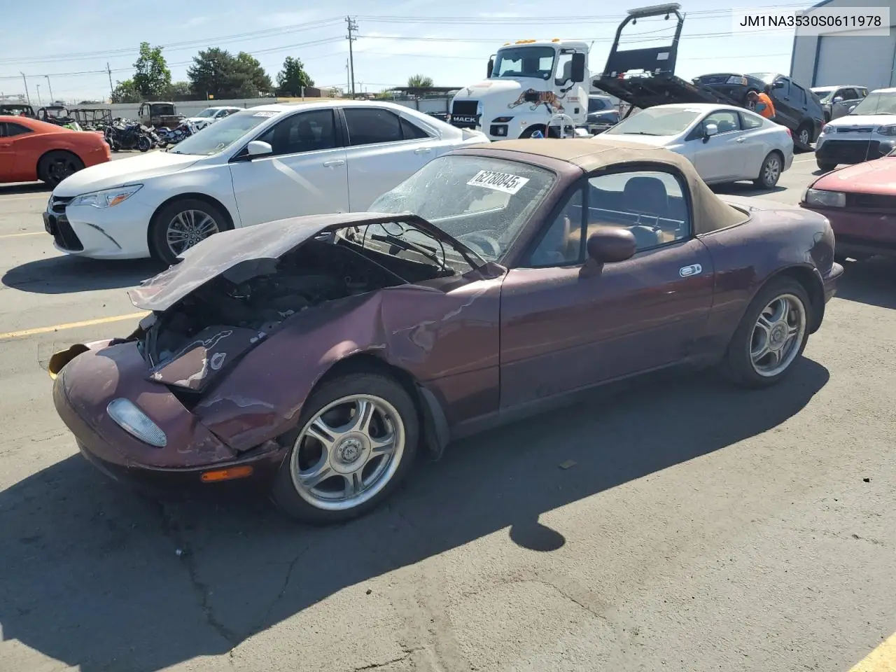 1995 Mazda Mx-5 Miata VIN: JM1NA3530S0611978 Lot: 62780845
