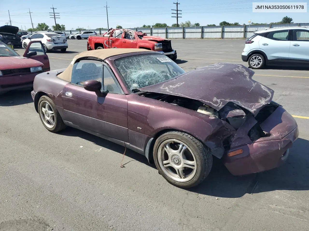 1995 Mazda Mx-5 Miata VIN: JM1NA3530S0611978 Lot: 62780845