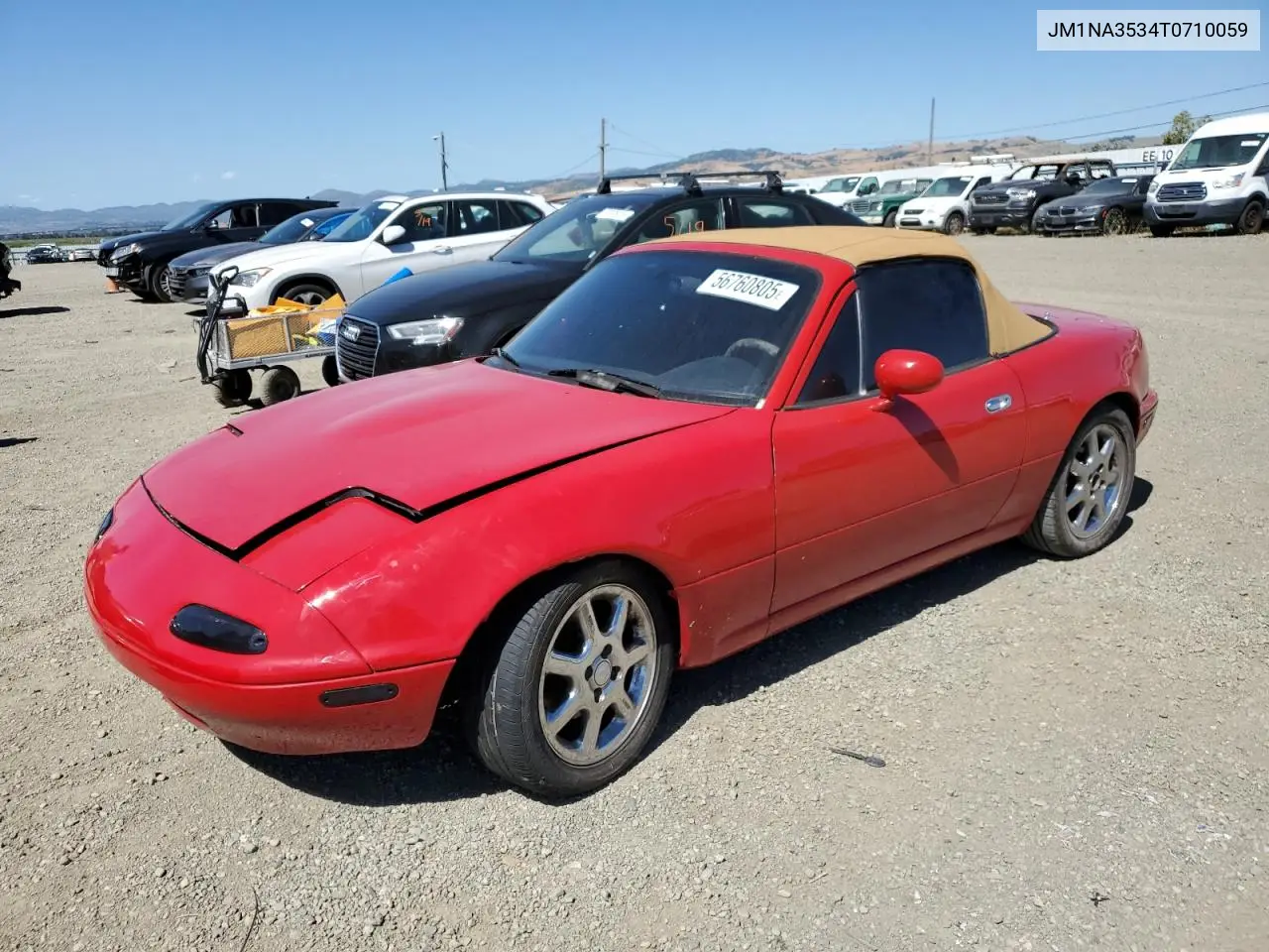 1996 Mazda Mx-5 Miata VIN: JM1NA3534T0710059 Lot: 56760805