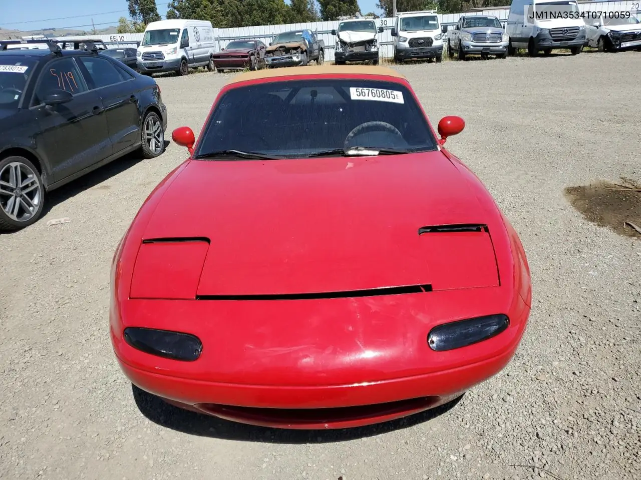 1996 Mazda Mx-5 Miata VIN: JM1NA3534T0710059 Lot: 56760805