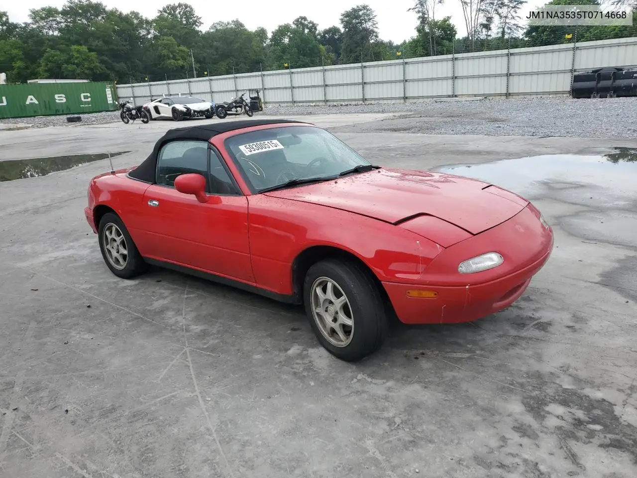 1996 Mazda Mx-5 Miata VIN: JM1NA3535T0714668 Lot: 59300515