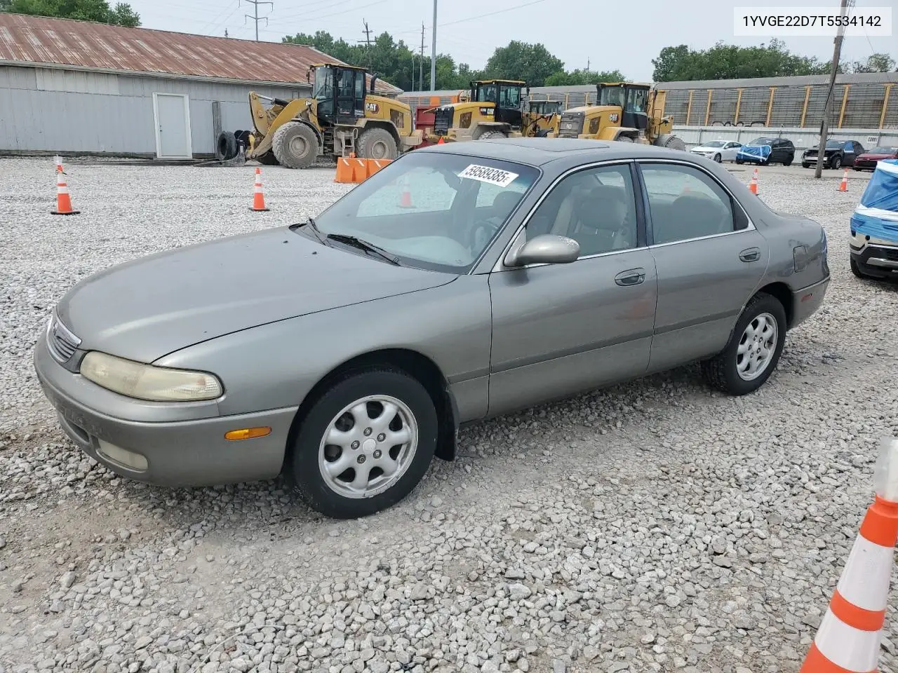 1996 Mazda 626 Es VIN: 1YVGE22D7T5534142 Lot: 59589385