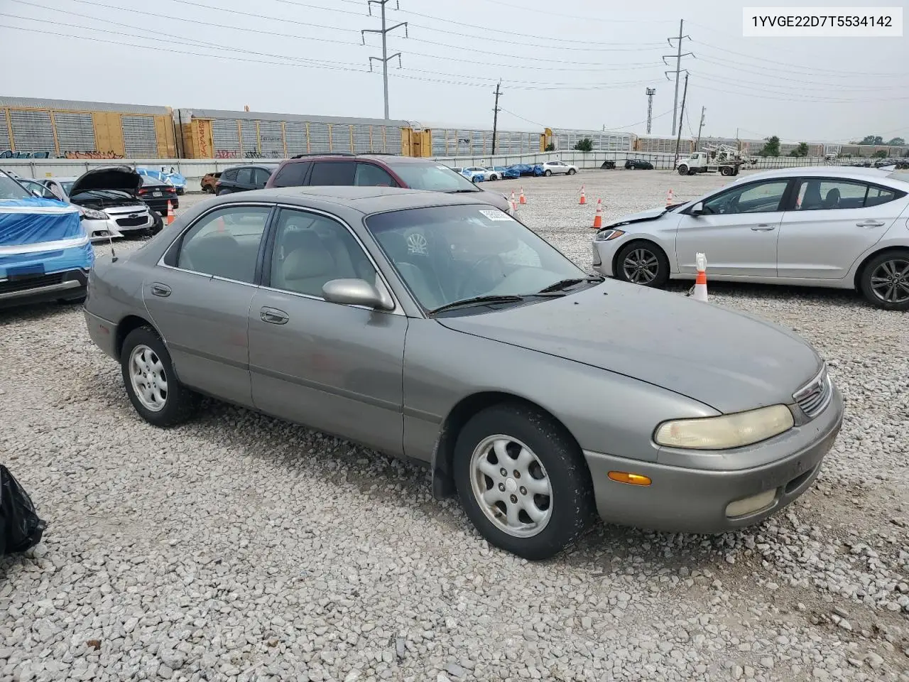 1996 Mazda 626 Es VIN: 1YVGE22D7T5534142 Lot: 59589385