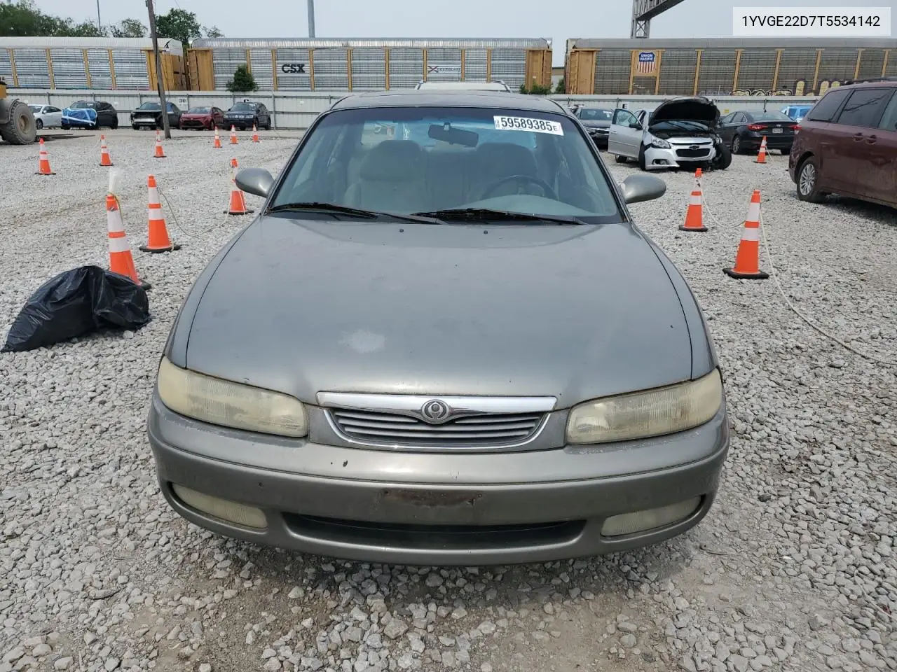 1996 Mazda 626 Es VIN: 1YVGE22D7T5534142 Lot: 59589385
