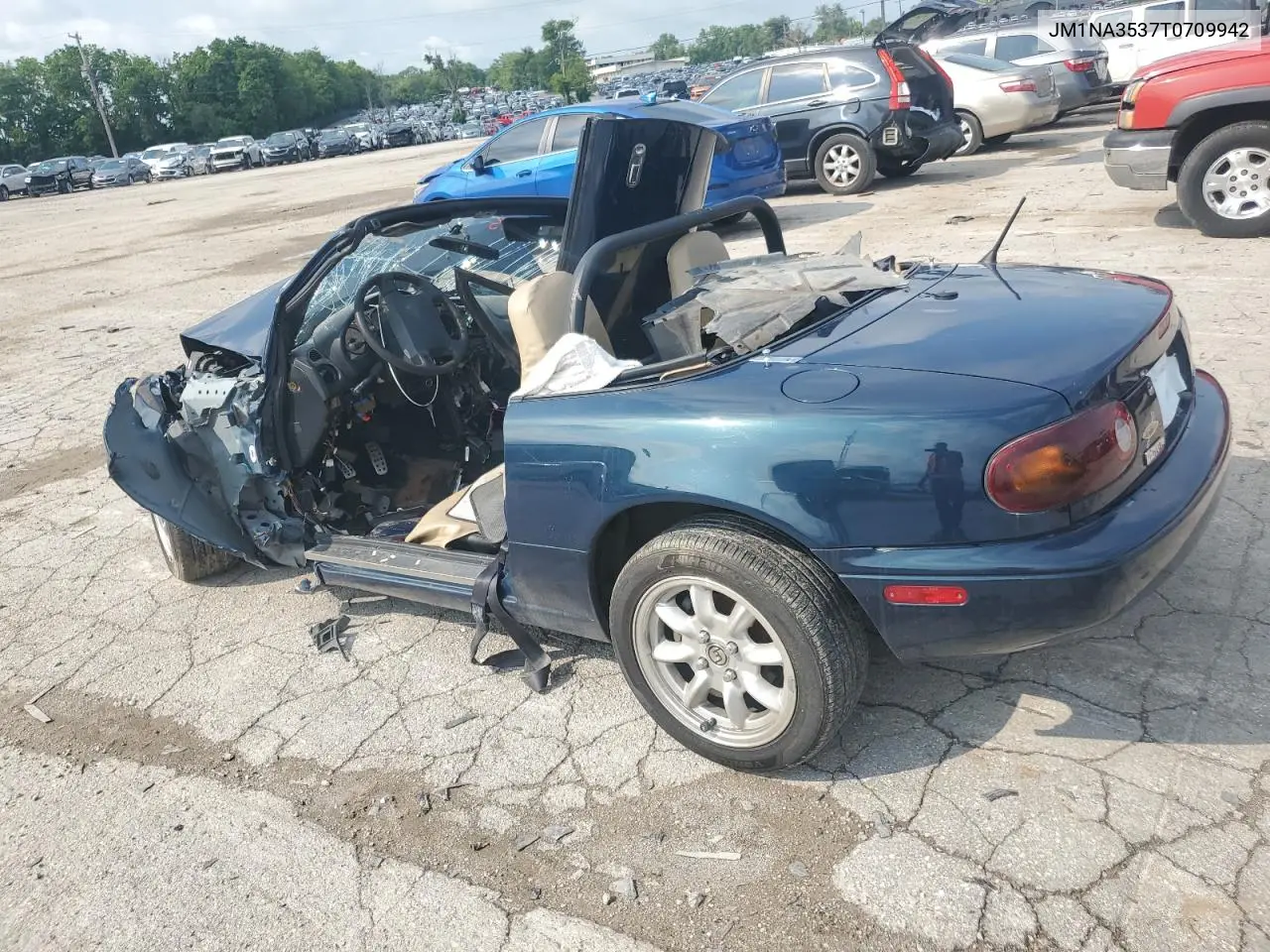 1996 Mazda Mx-5 Miata VIN: JM1NA3537T0709942 Lot: 60203395