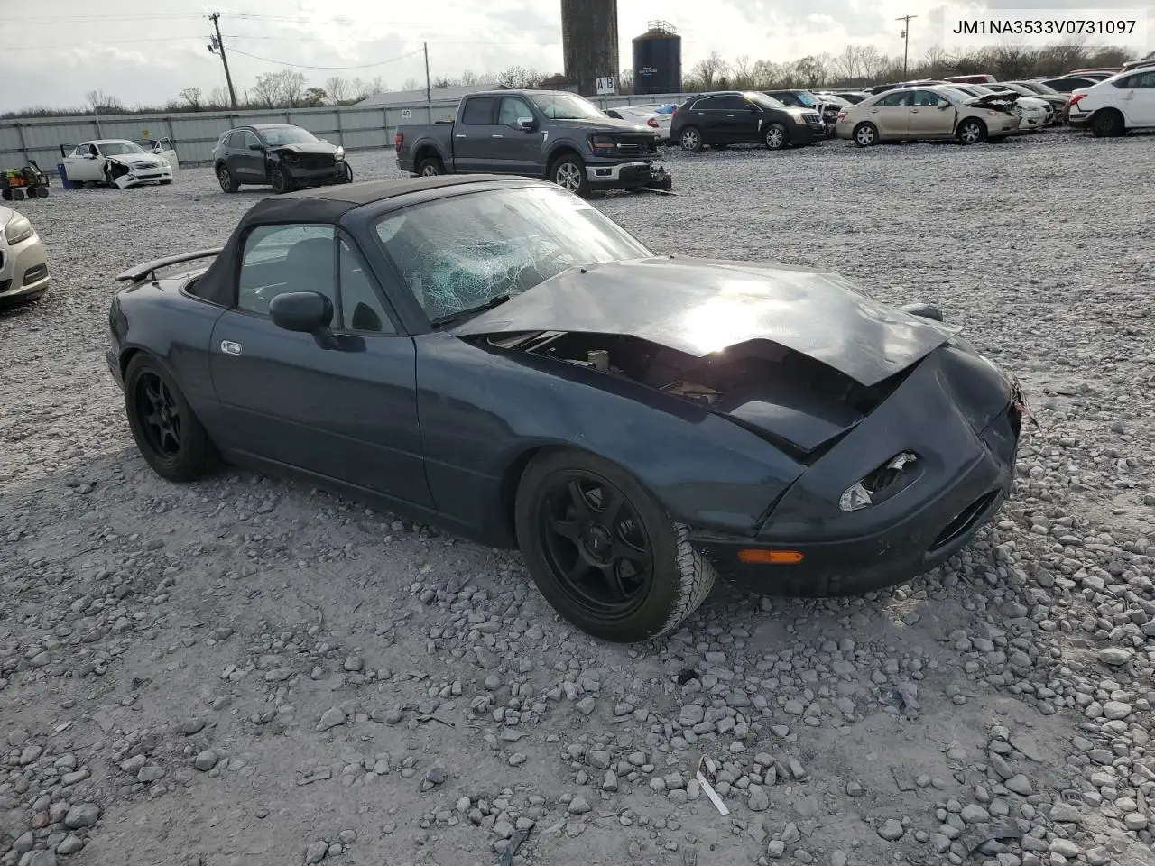 1997 Mazda Mx-5 Miata VIN: JM1NA3533V0731097 Lot: 49285085