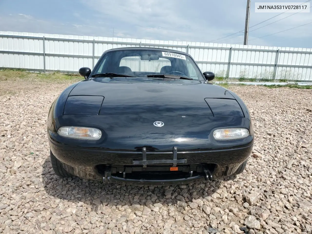 1997 Mazda Mx-5 Miata VIN: JM1NA3531V0728117 Lot: 60910945