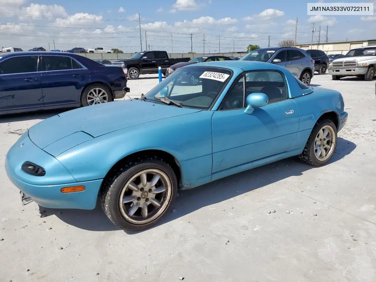 1997 Mazda Mx-5 Miata VIN: JM1NA3533V0722111 Lot: 62324285