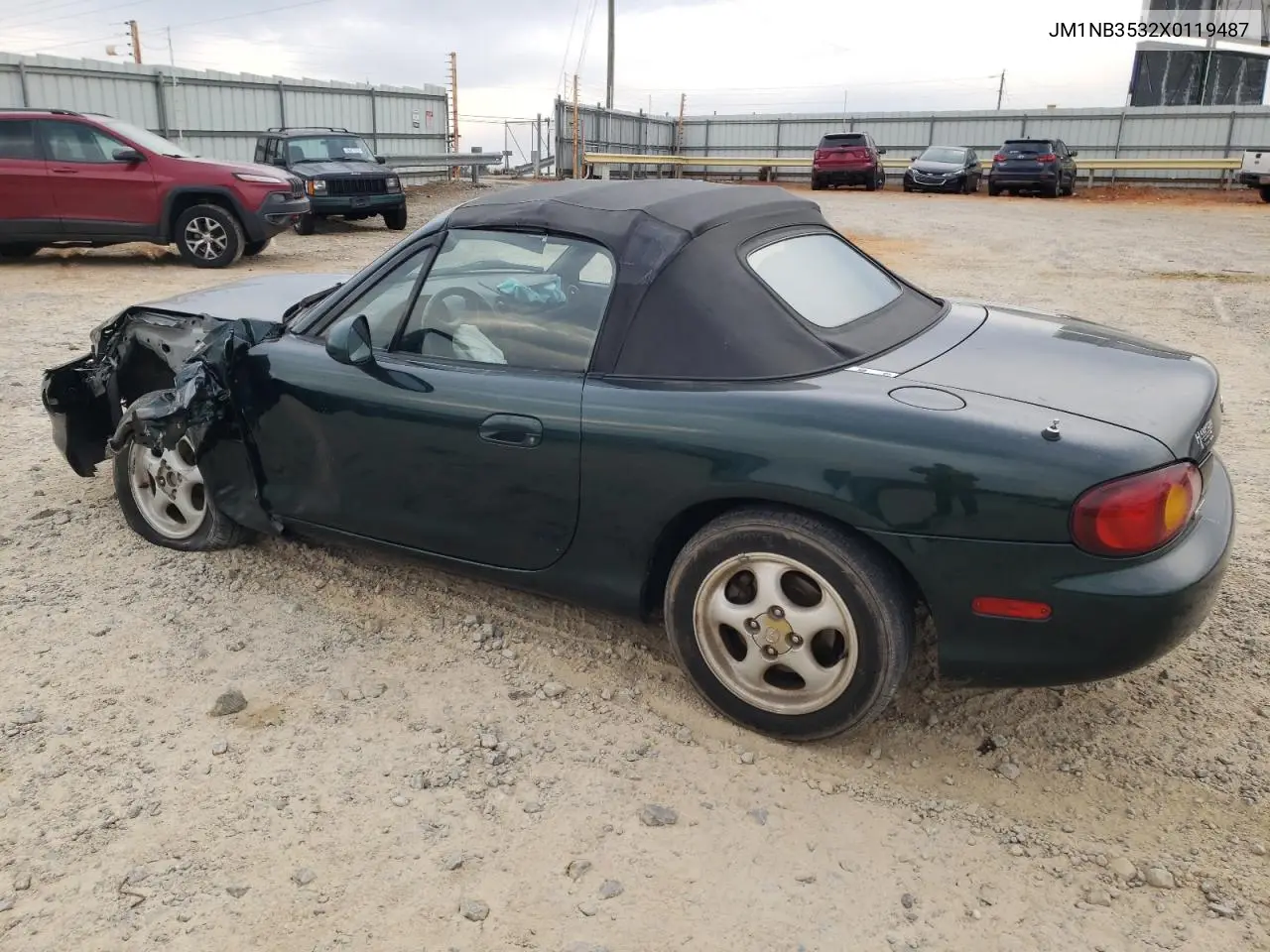 1999 Mazda Mx-5 Miata VIN: JM1NB3532X0119487 Lot: 46712725