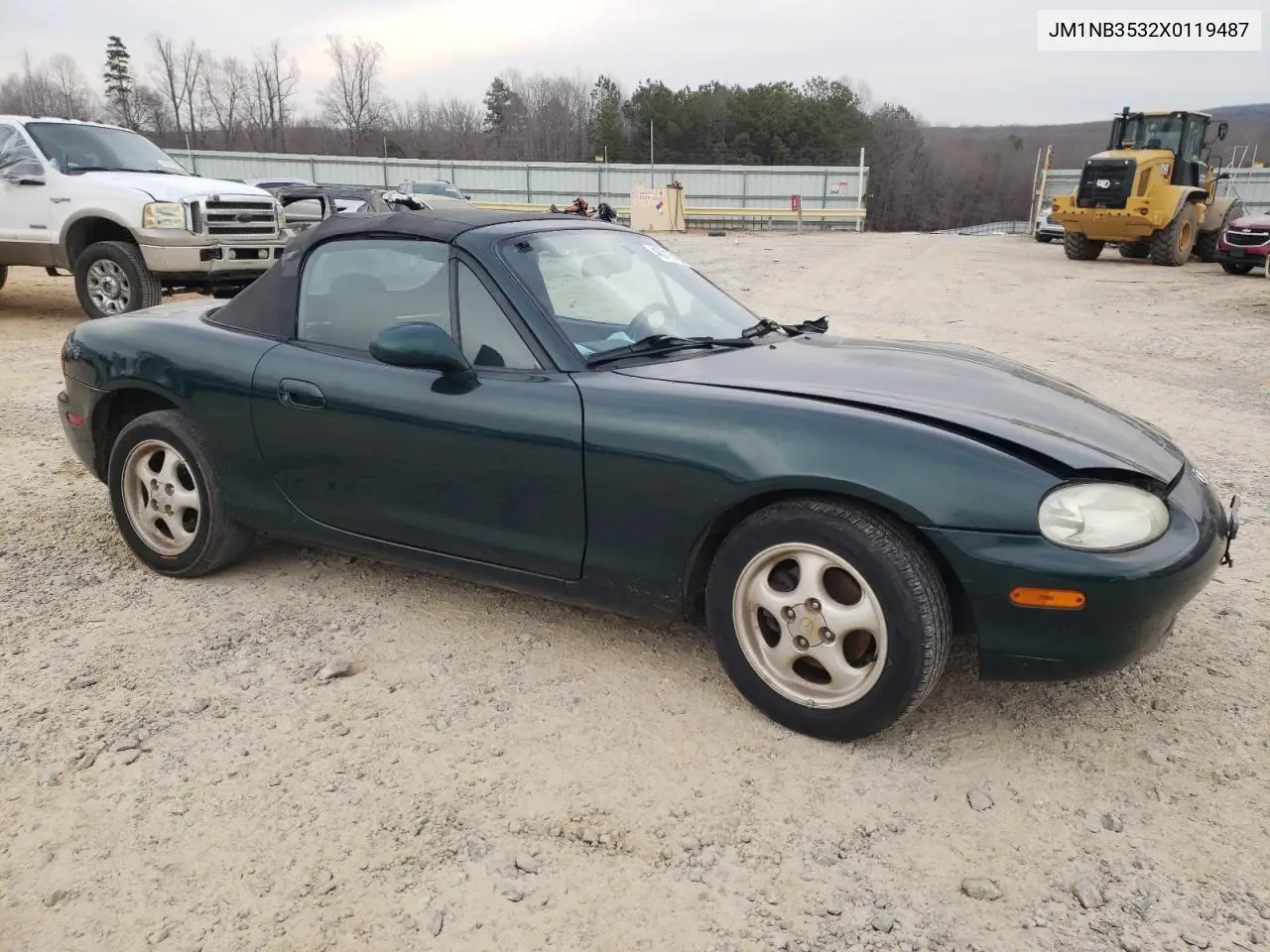 1999 Mazda Mx-5 Miata VIN: JM1NB3532X0119487 Lot: 46712725