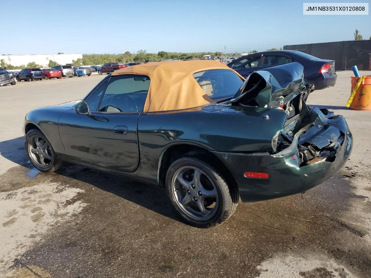 1999 Mazda Mx-5 Miata VIN: JM1NB3531X0120808 Lot: 51849055