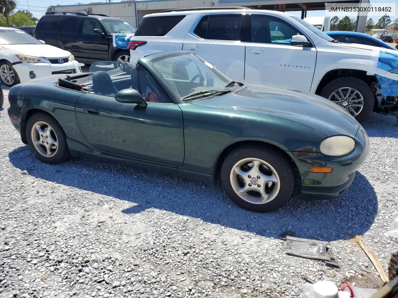1999 Mazda Mx-5 Miata VIN: JM1NB3530X0118452 Lot: 53337575