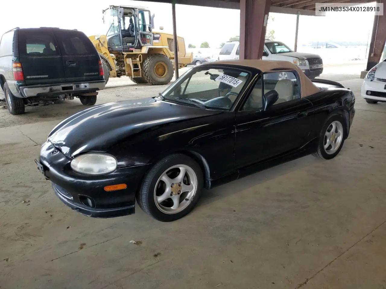 1999 Mazda Mx-5 Miata VIN: JM1NB3534X0128918 Lot: 56177015