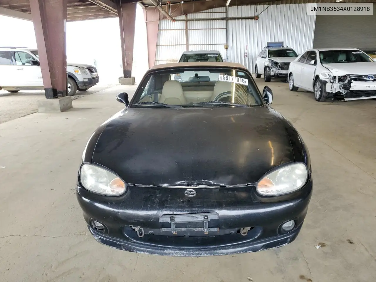 1999 Mazda Mx-5 Miata VIN: JM1NB3534X0128918 Lot: 56177015