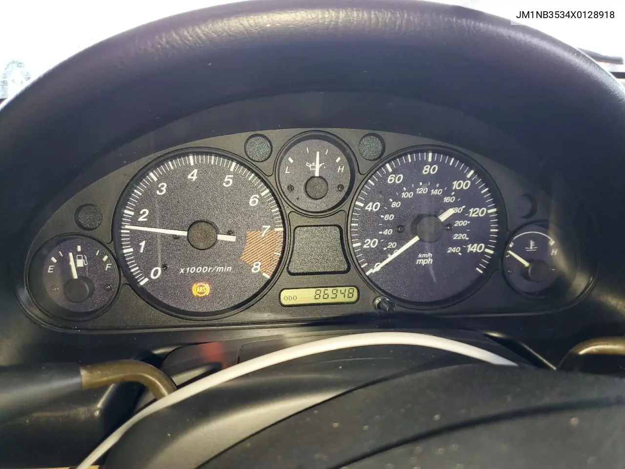 1999 Mazda Mx-5 Miata VIN: JM1NB3534X0128918 Lot: 56177015
