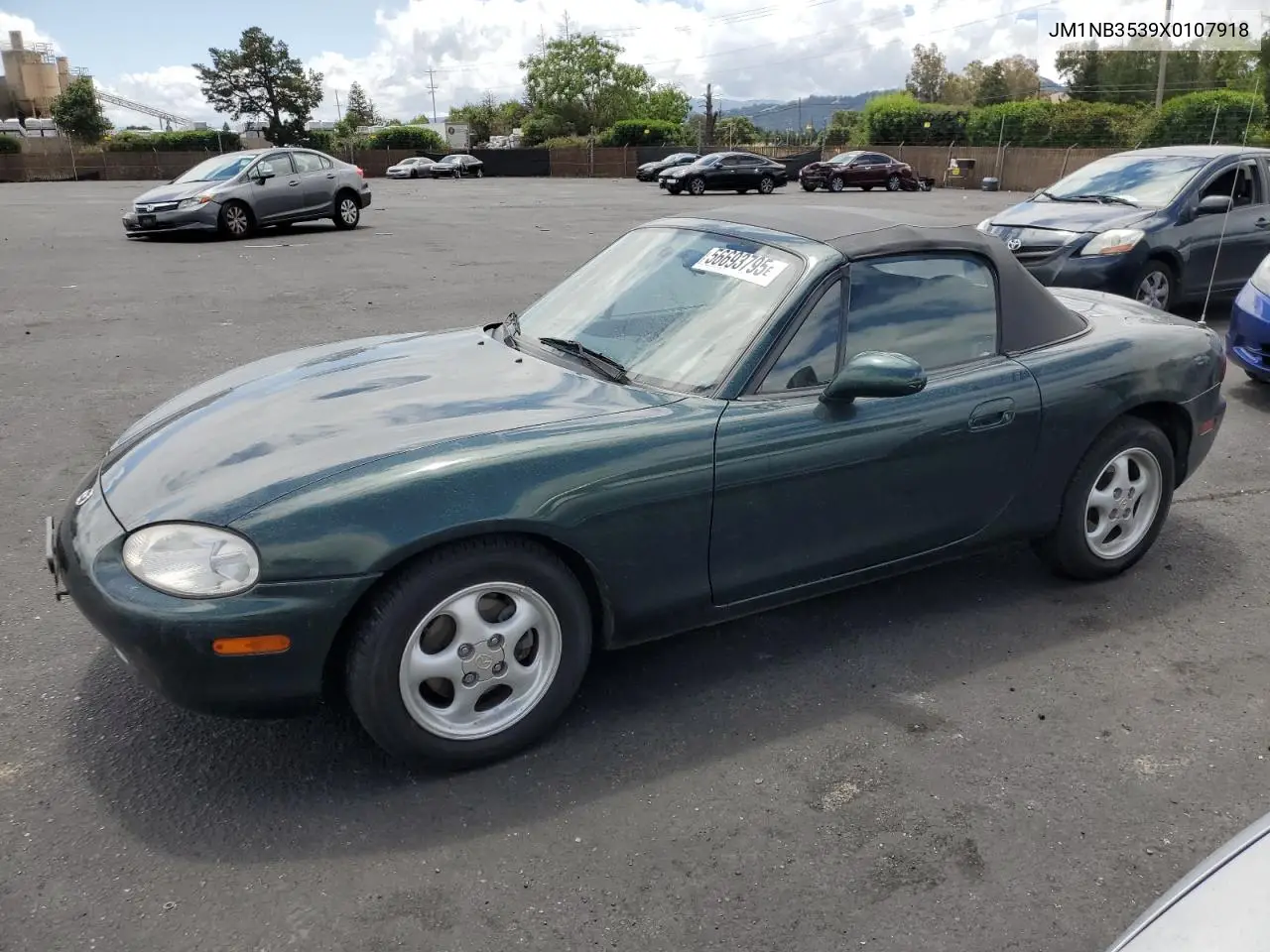 1999 Mazda Mx-5 Miata VIN: JM1NB3539X0107918 Lot: 56693795