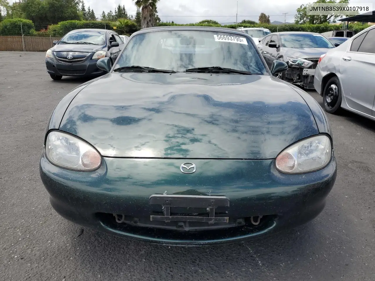 1999 Mazda Mx-5 Miata VIN: JM1NB3539X0107918 Lot: 56693795