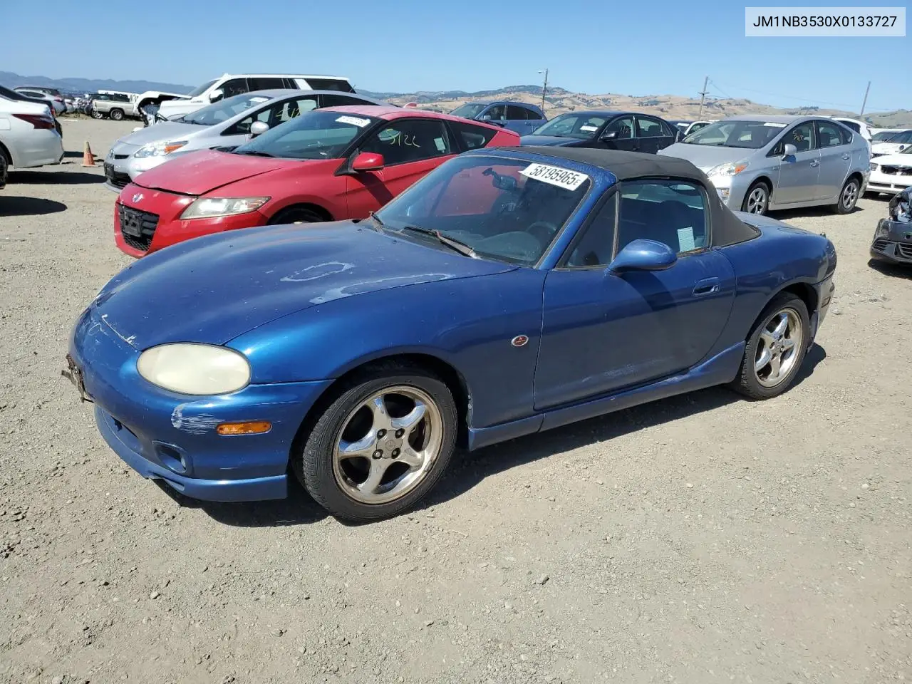 1999 Mazda Mx-5 Miata VIN: JM1NB3530X0133727 Lot: 58195965