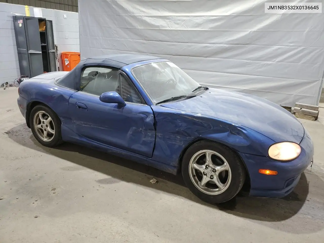 1999 Mazda Mx-5 Miata VIN: JM1NB3532X0136645 Lot: 59480265