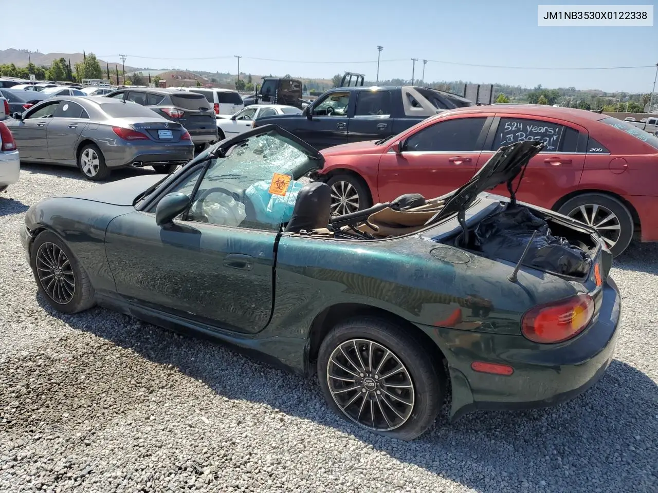 1999 Mazda Mx-5 Miata VIN: JM1NB3530X0122338 Lot: 60934045