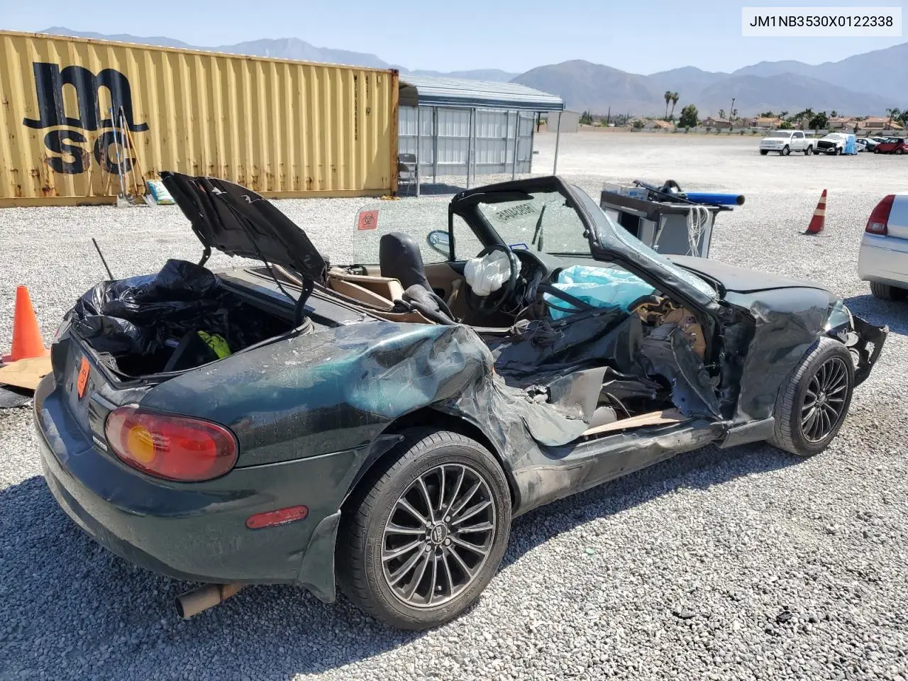 1999 Mazda Mx-5 Miata VIN: JM1NB3530X0122338 Lot: 60934045