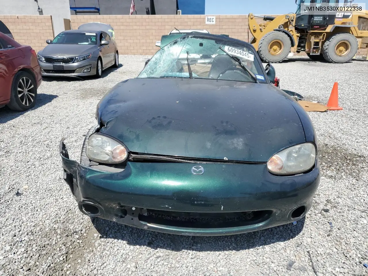 1999 Mazda Mx-5 Miata VIN: JM1NB3530X0122338 Lot: 60934045