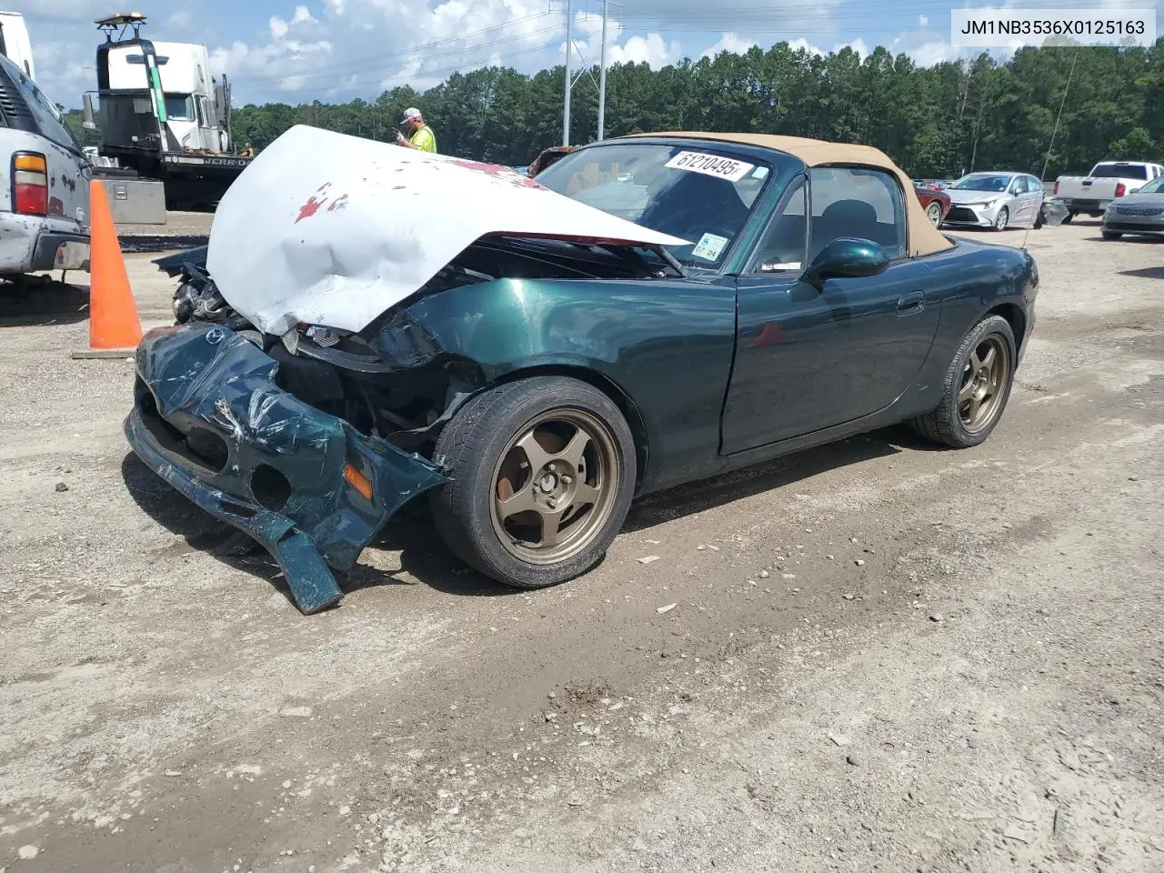 1999 Mazda Mx-5 Miata VIN: JM1NB3536X0125163 Lot: 61210495