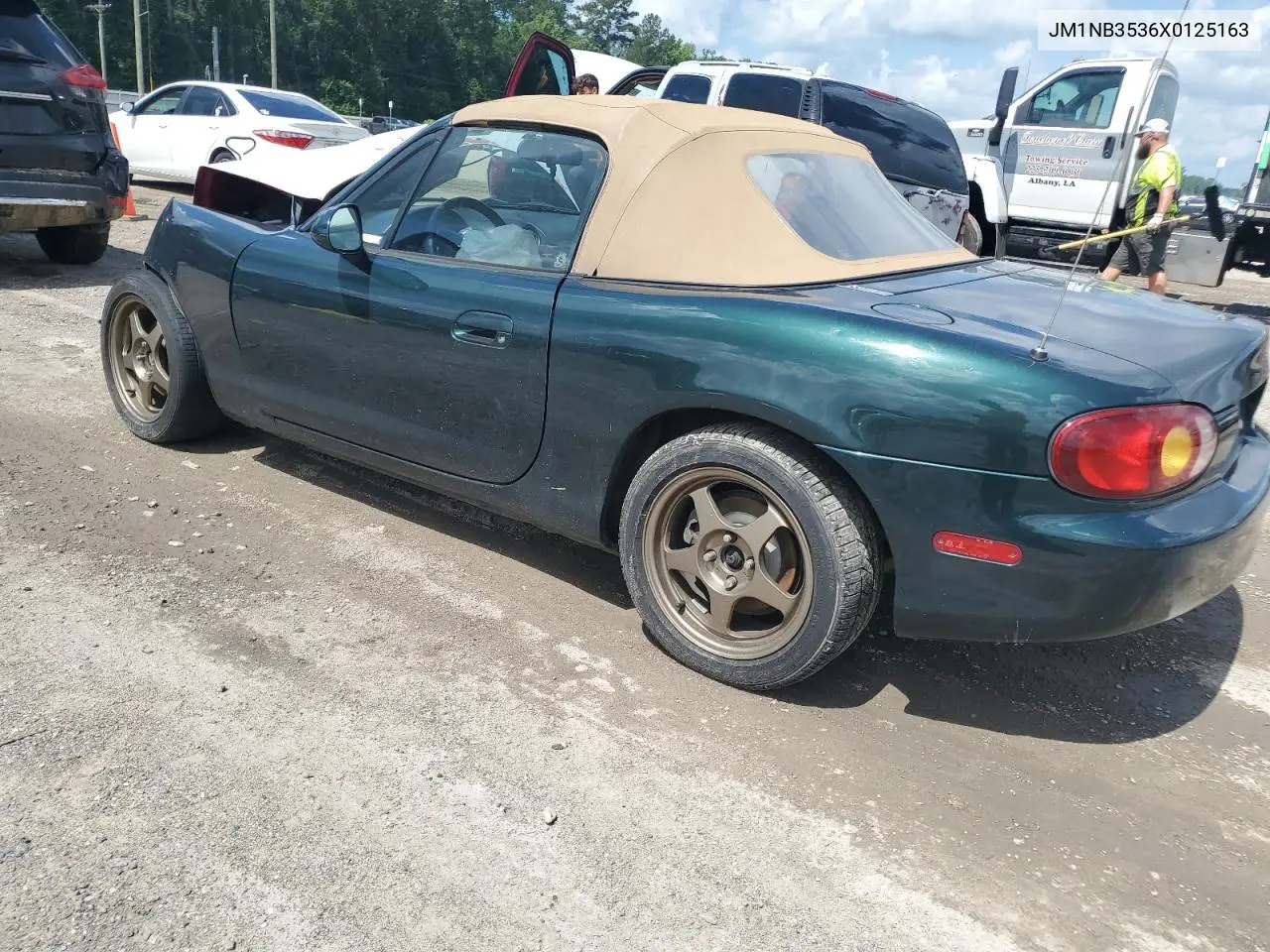 1999 Mazda Mx-5 Miata VIN: JM1NB3536X0125163 Lot: 61210495