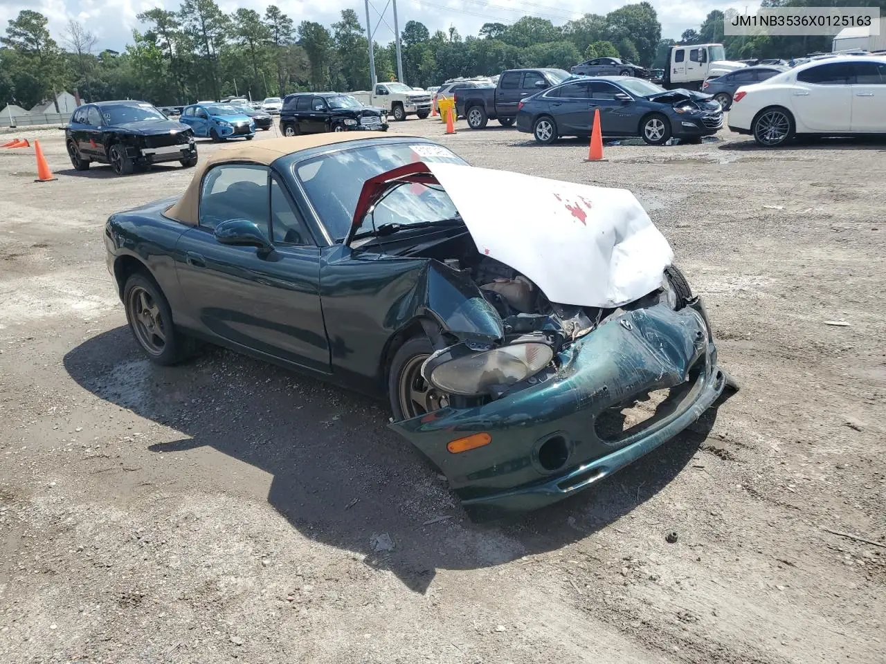 1999 Mazda Mx-5 Miata VIN: JM1NB3536X0125163 Lot: 61210495