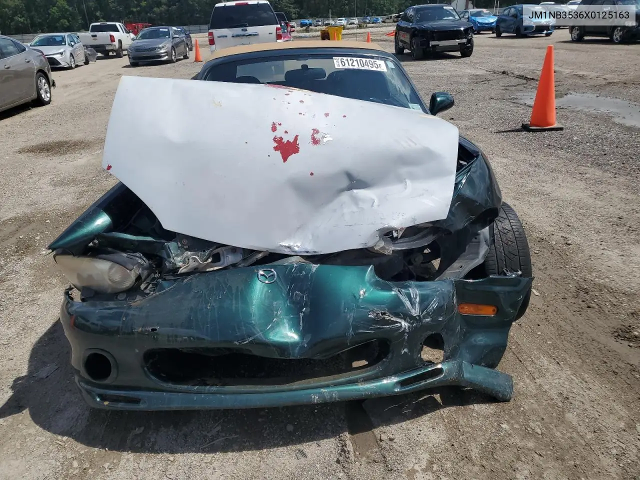 1999 Mazda Mx-5 Miata VIN: JM1NB3536X0125163 Lot: 61210495