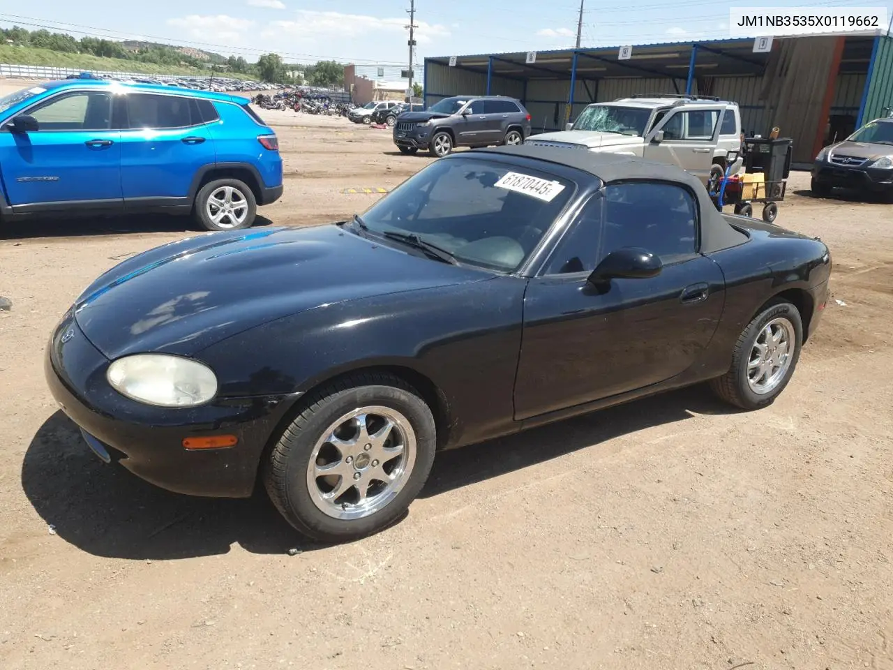 1999 Mazda Mx-5 Miata VIN: JM1NB3535X0119662 Lot: 61870445